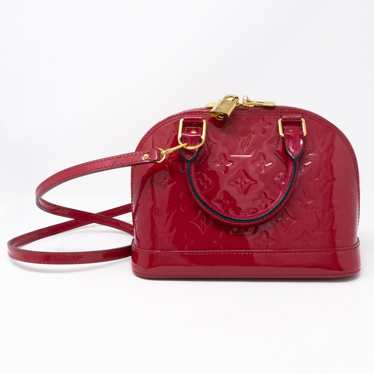 Louis-vuitton Alma BB Indian Rose Vernis