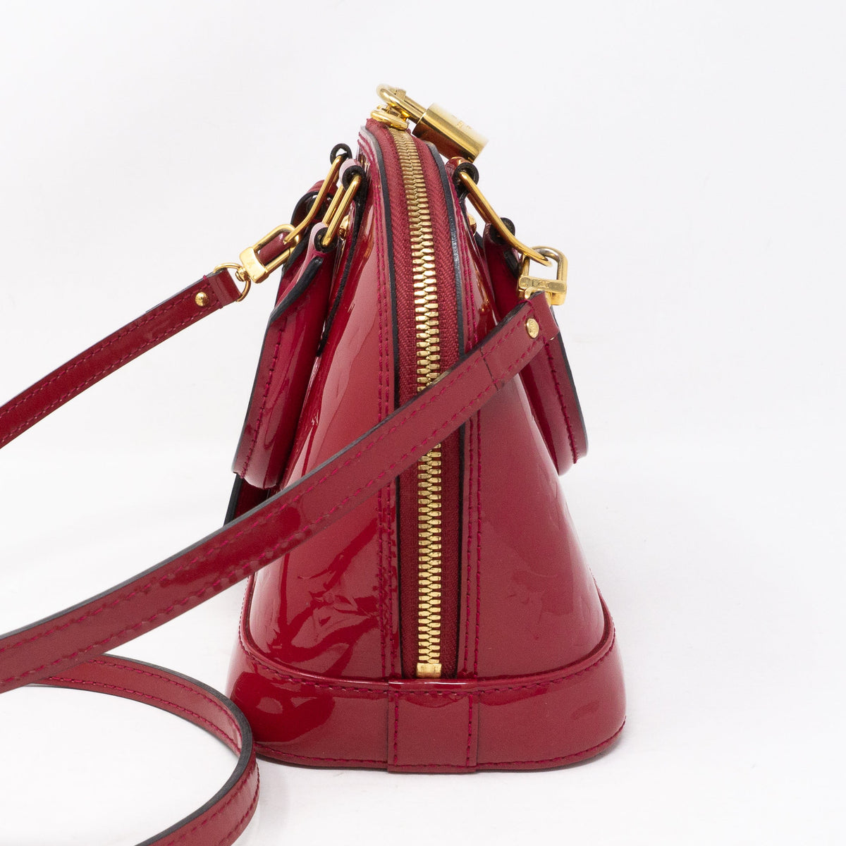 Louis-vuitton Alma BB Indian Rose Vernis