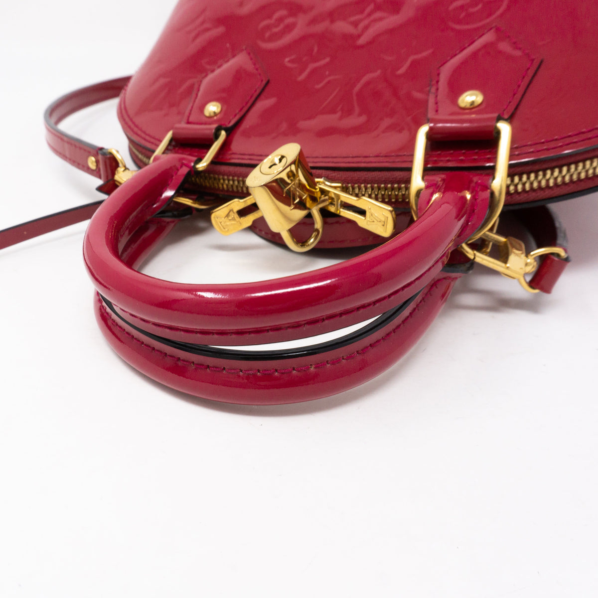 Louis-vuitton Alma BB Indian Rose Vernis