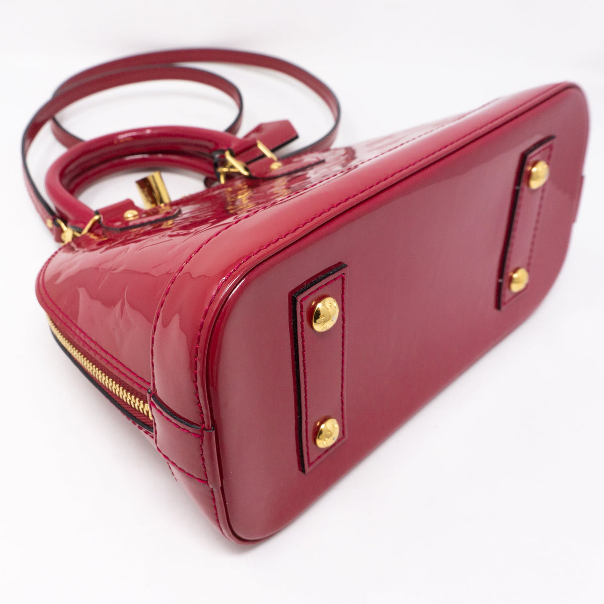 Louis-vuitton Alma BB Indian Rose Vernis