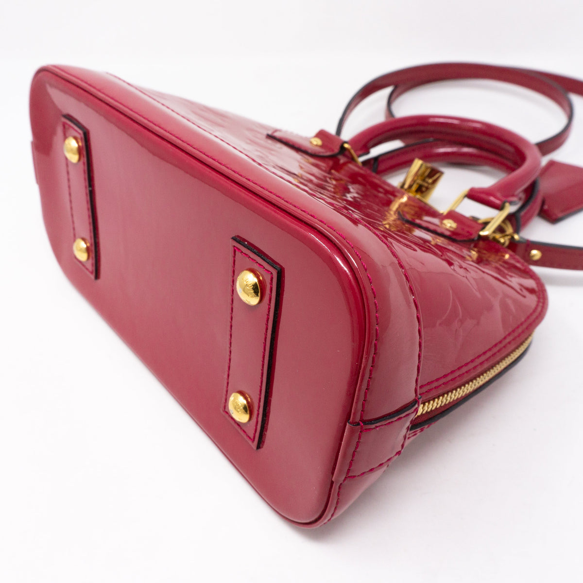 Louis-vuitton Alma BB Indian Rose Vernis
