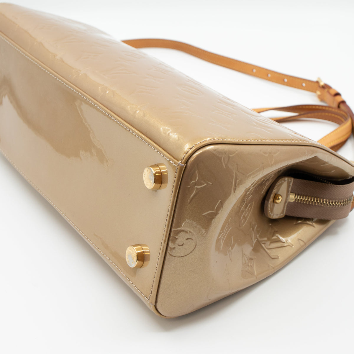 Louis-vuitton Brea MM Vernis Gold