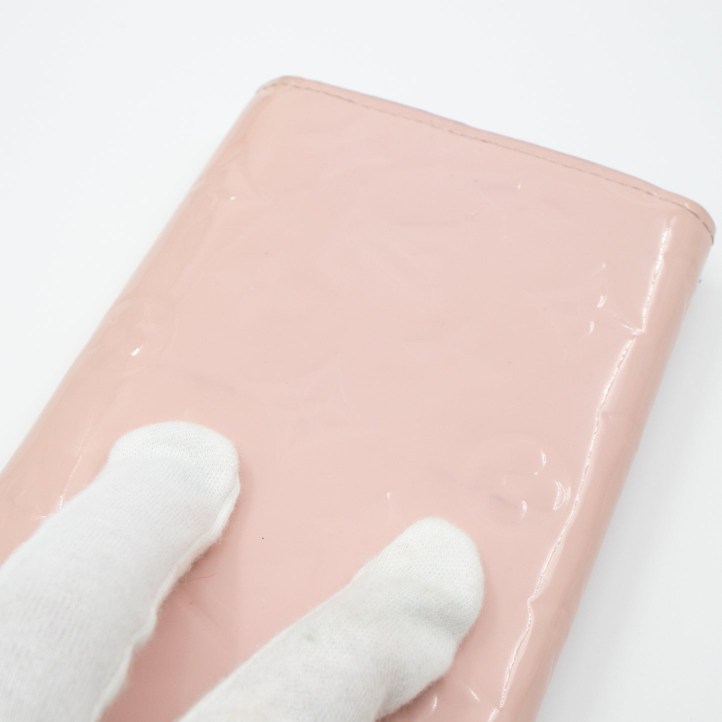 Louis-vuitton Sarah Compact Wallet Vernis Rose Ballerine