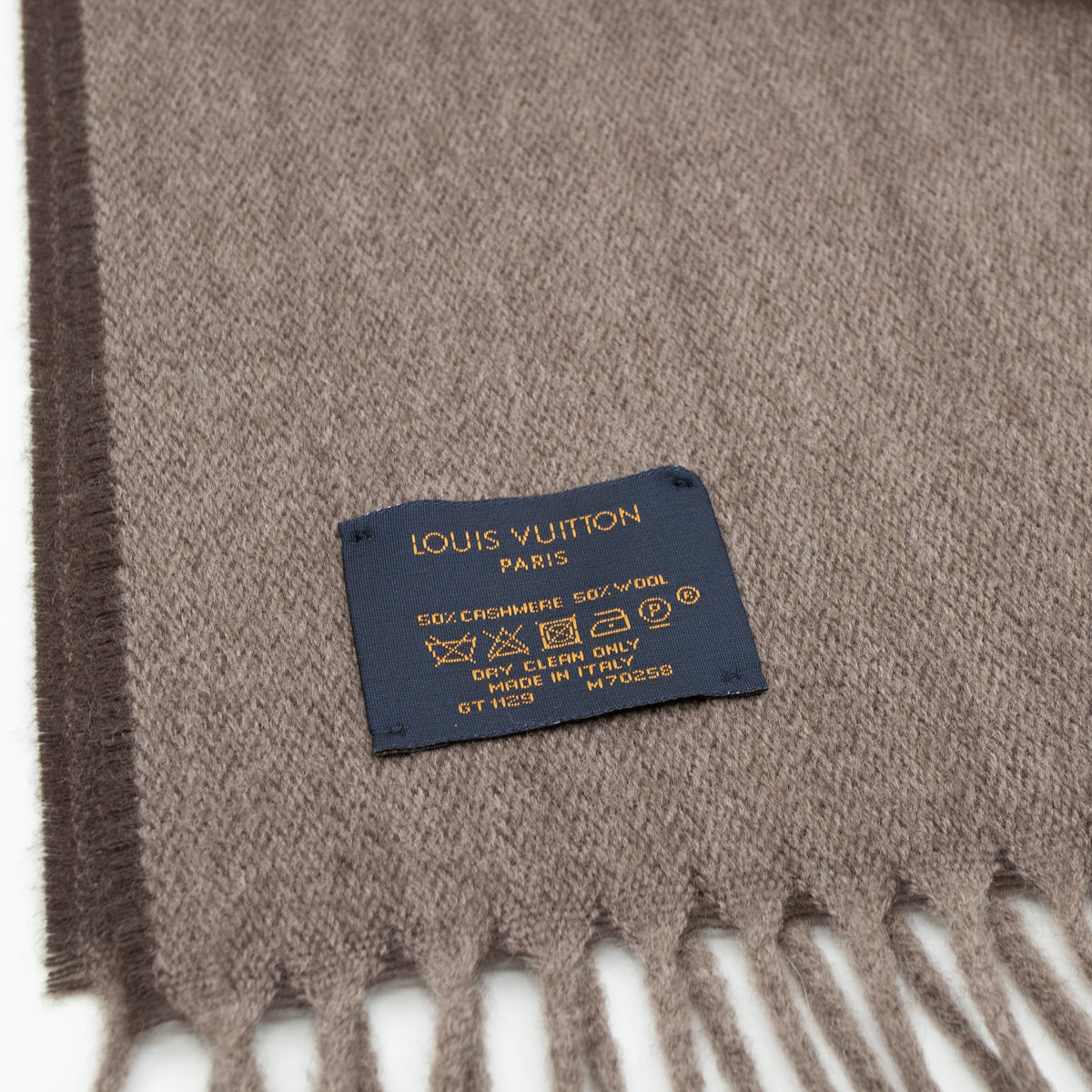 Louis-vuitton Monogram Gradient Scarf Hazelnut