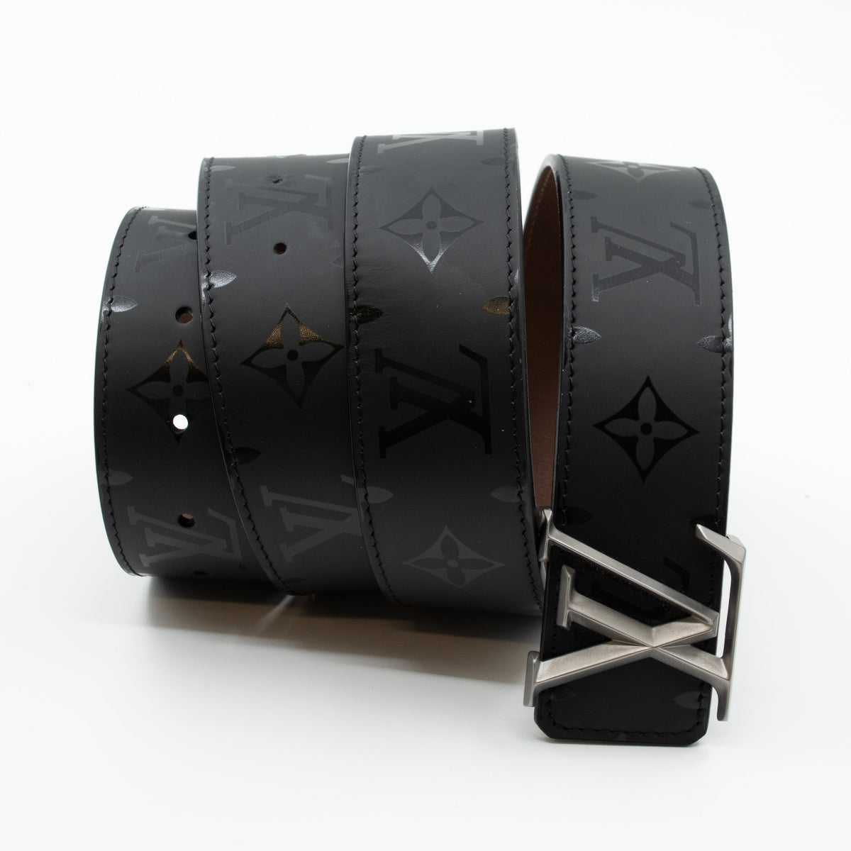 Louis-vuitton Pyramide Belt Reversible 110 cm Monogram Illusion