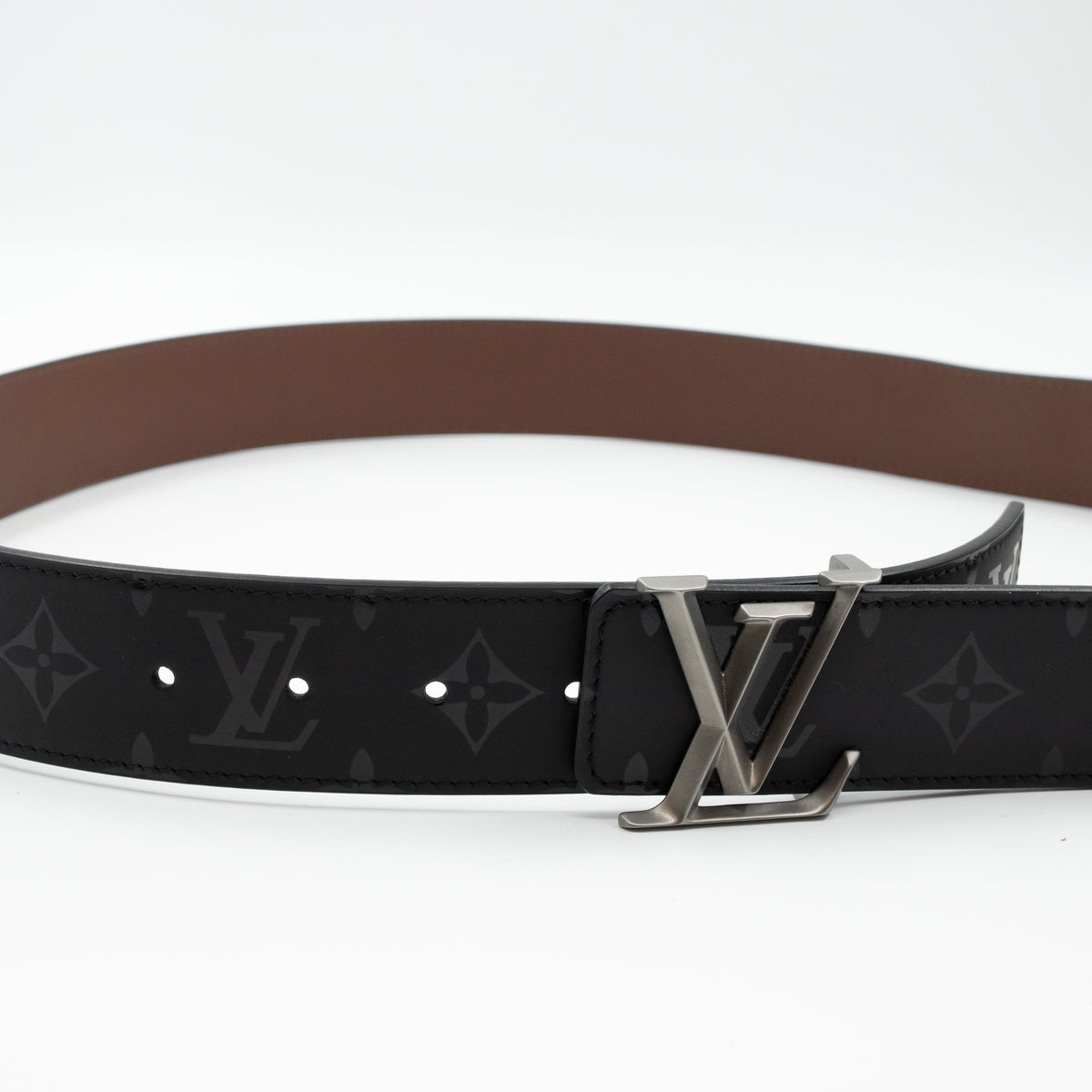 Louis-vuitton Pyramide Belt Reversible 110 cm Monogram Illusion