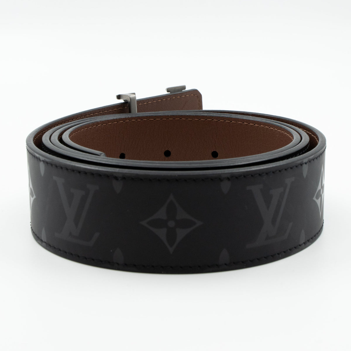 Louis-vuitton Pyramide Belt Reversible 110 cm Monogram Illusion