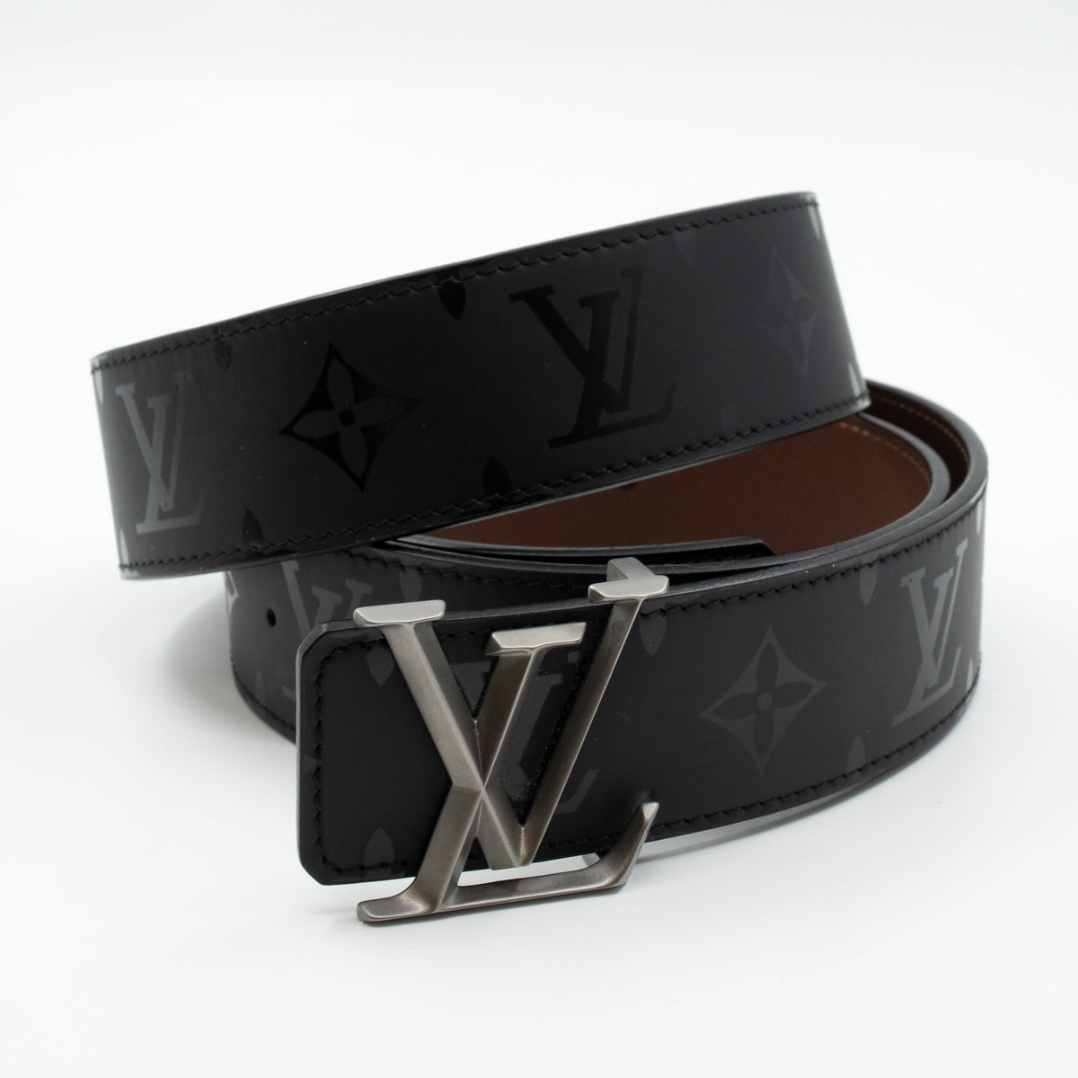 Louis-vuitton Pyramide Belt Reversible 110 cm Monogram Illusion