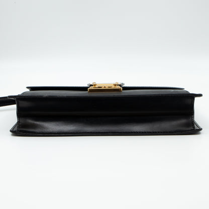 Louis-vuitton Dragonne Sellier Clutch Black Epi Leather