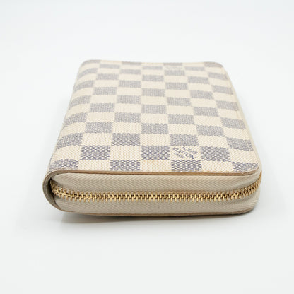 Louis-vuitton Zippy Organizer Wallet Damier Azur