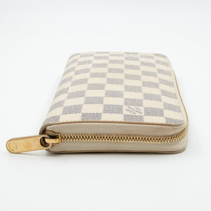Louis-vuitton Zippy Organizer Wallet Damier Azur