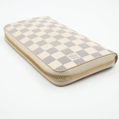 Louis-vuitton Zippy Organizer Wallet Damier Azur