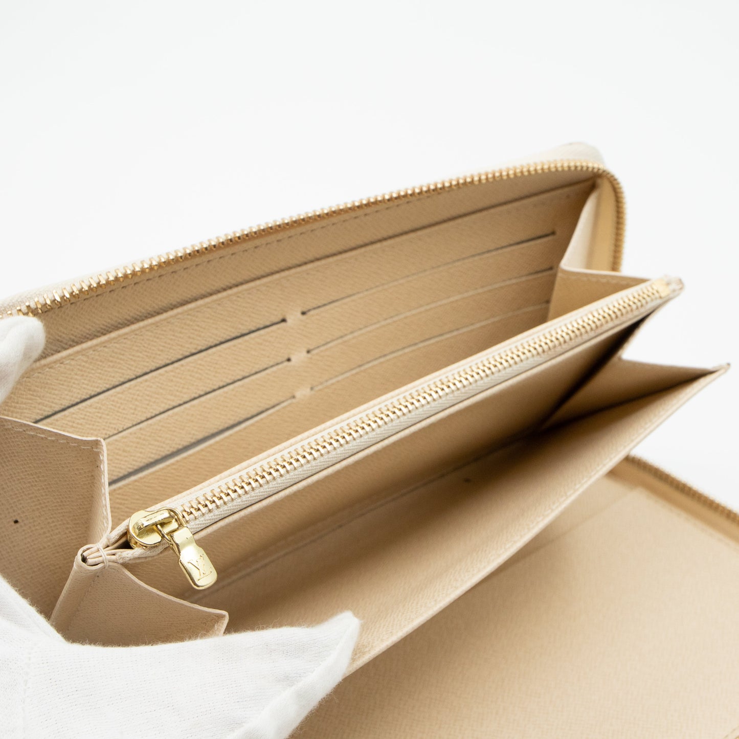 Louis-vuitton Zippy Organizer Wallet Damier Azur