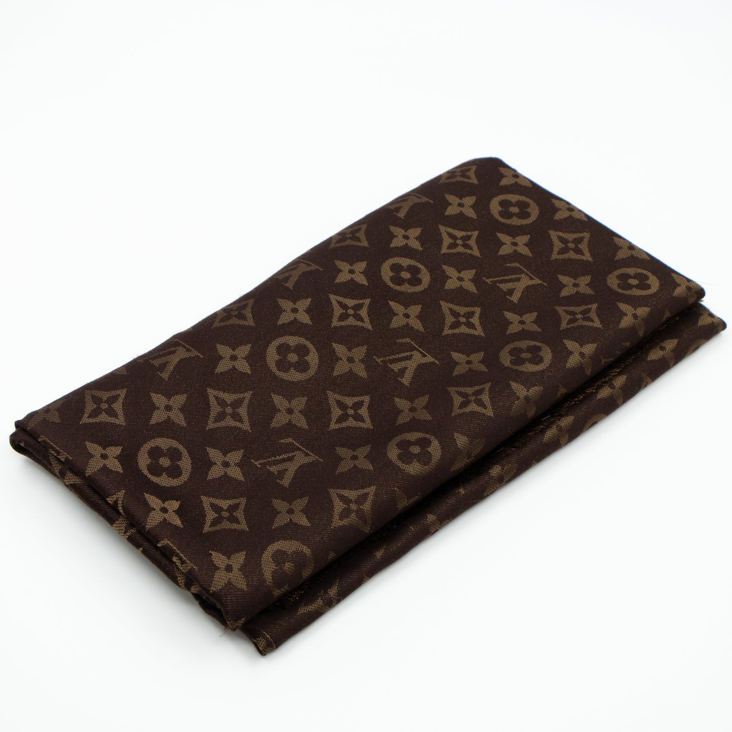 Louis-vuitton Monogram Shine Shawl Brown