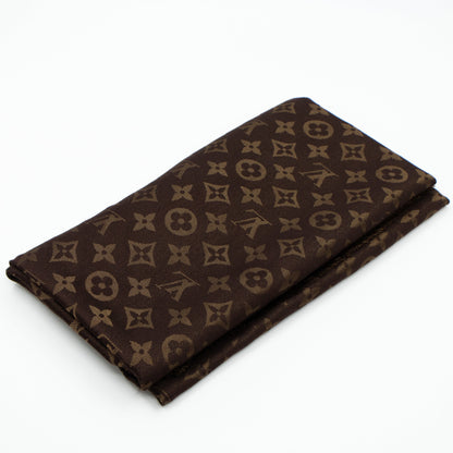Louis-vuitton Monogram Shine Shawl Brown