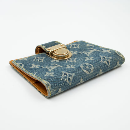 Louis-vuitton Small Ring Agenda Cover Denim