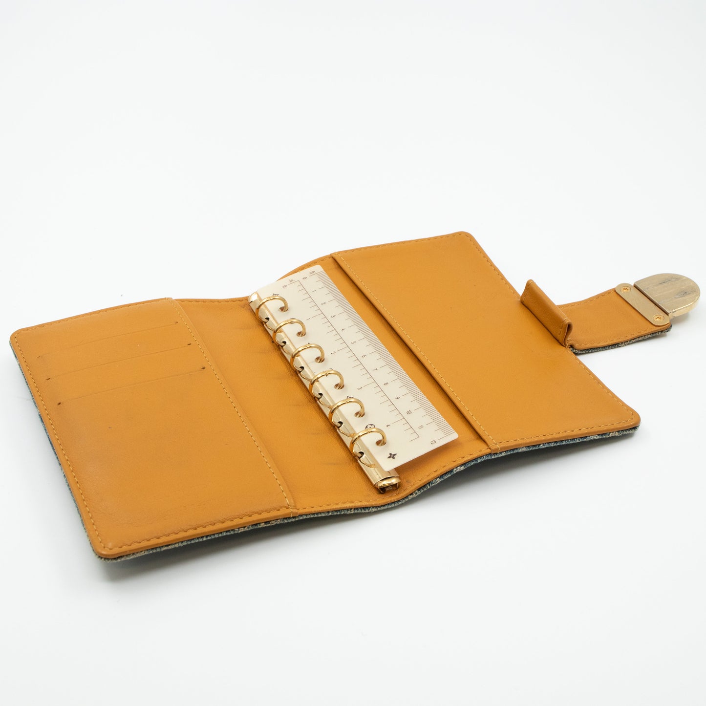 Louis-vuitton Small Ring Agenda Cover Denim