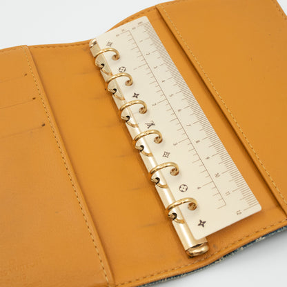 Louis-vuitton Small Ring Agenda Cover Denim