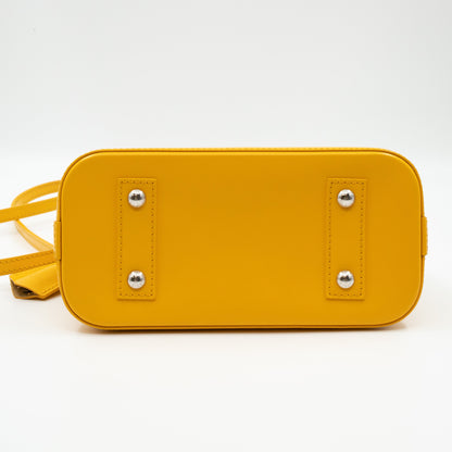 Louis-vuitton Alma BB Yellow Epi Leather
