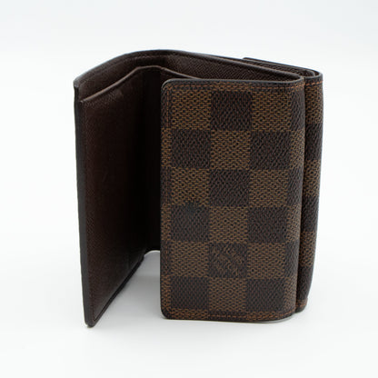 Louis-vuitton Elise Wallet Damier Ebene