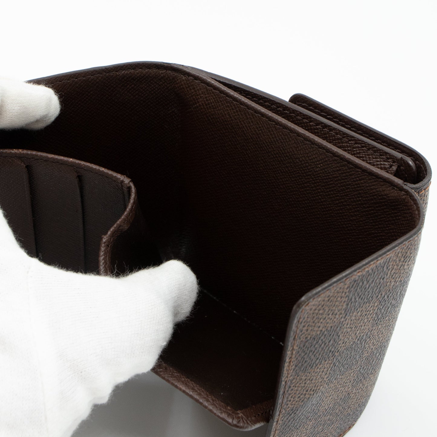 Louis-vuitton Elise Wallet Damier Ebene