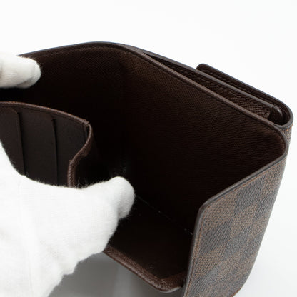 Louis-vuitton Elise Wallet Damier Ebene