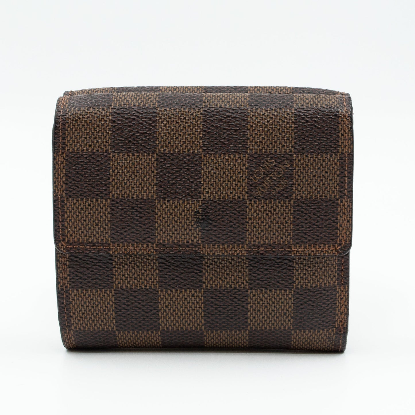 Louis-vuitton Elise Wallet Damier Ebene