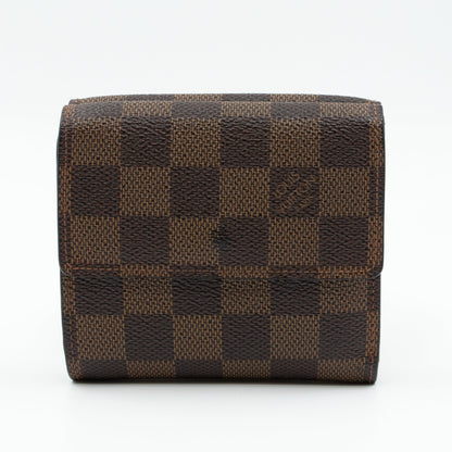 Louis-vuitton Elise Wallet Damier Ebene