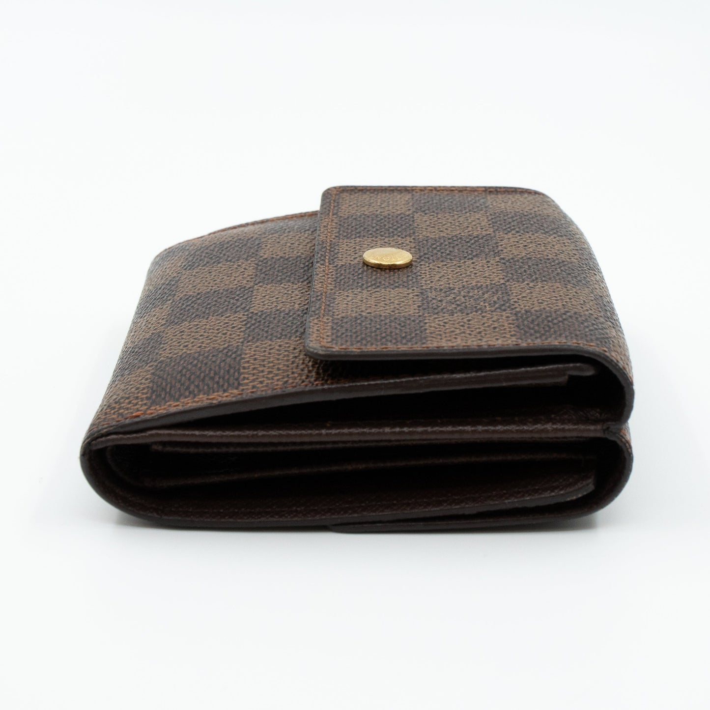 Louis-vuitton Elise Wallet Damier Ebene