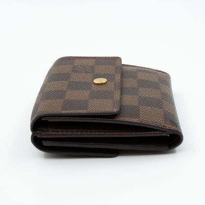 Louis-vuitton Elise Wallet Damier Ebene