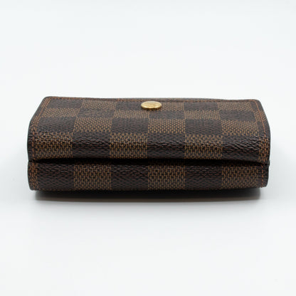 Louis-vuitton Elise Wallet Damier Ebene