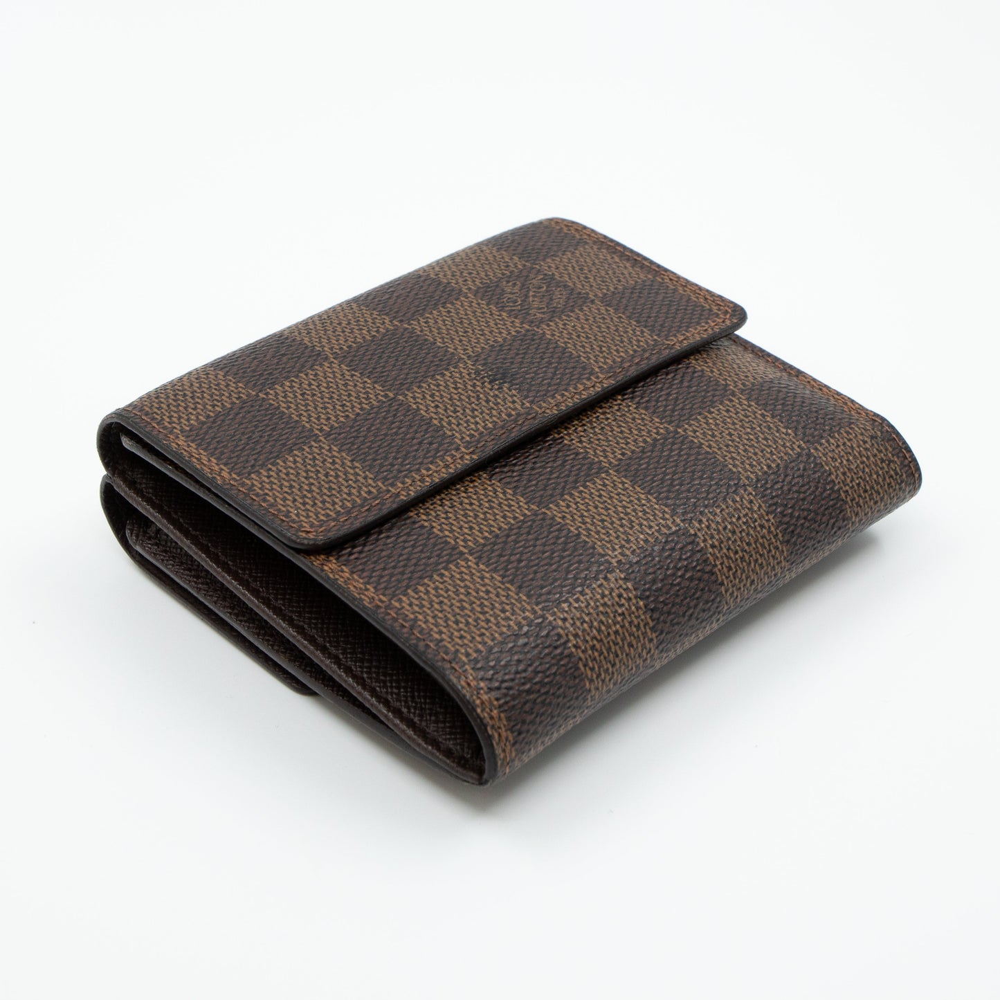 Louis-vuitton Elise Wallet Damier Ebene