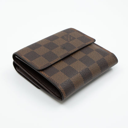 Louis-vuitton Elise Wallet Damier Ebene