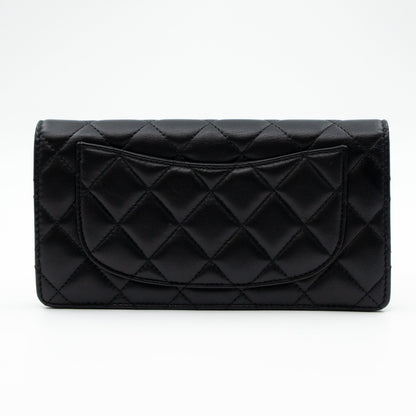 Classic Long Wallet Black Leather