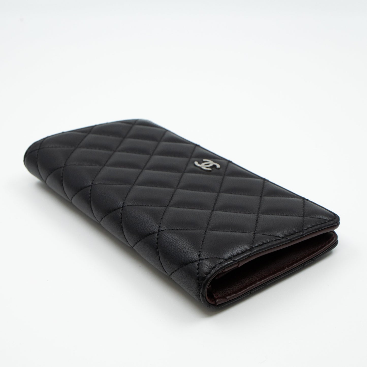 Classic Long Wallet Black Leather