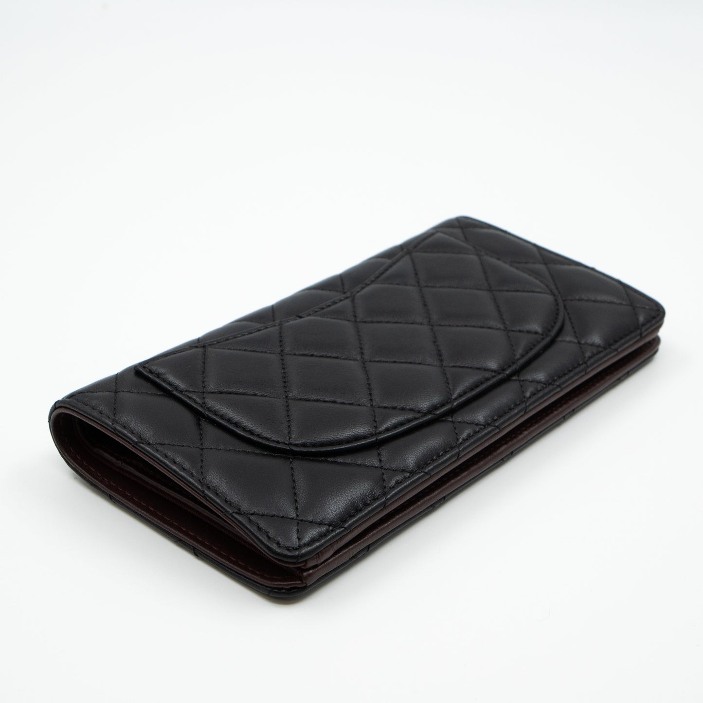 Classic Long Wallet Black Leather