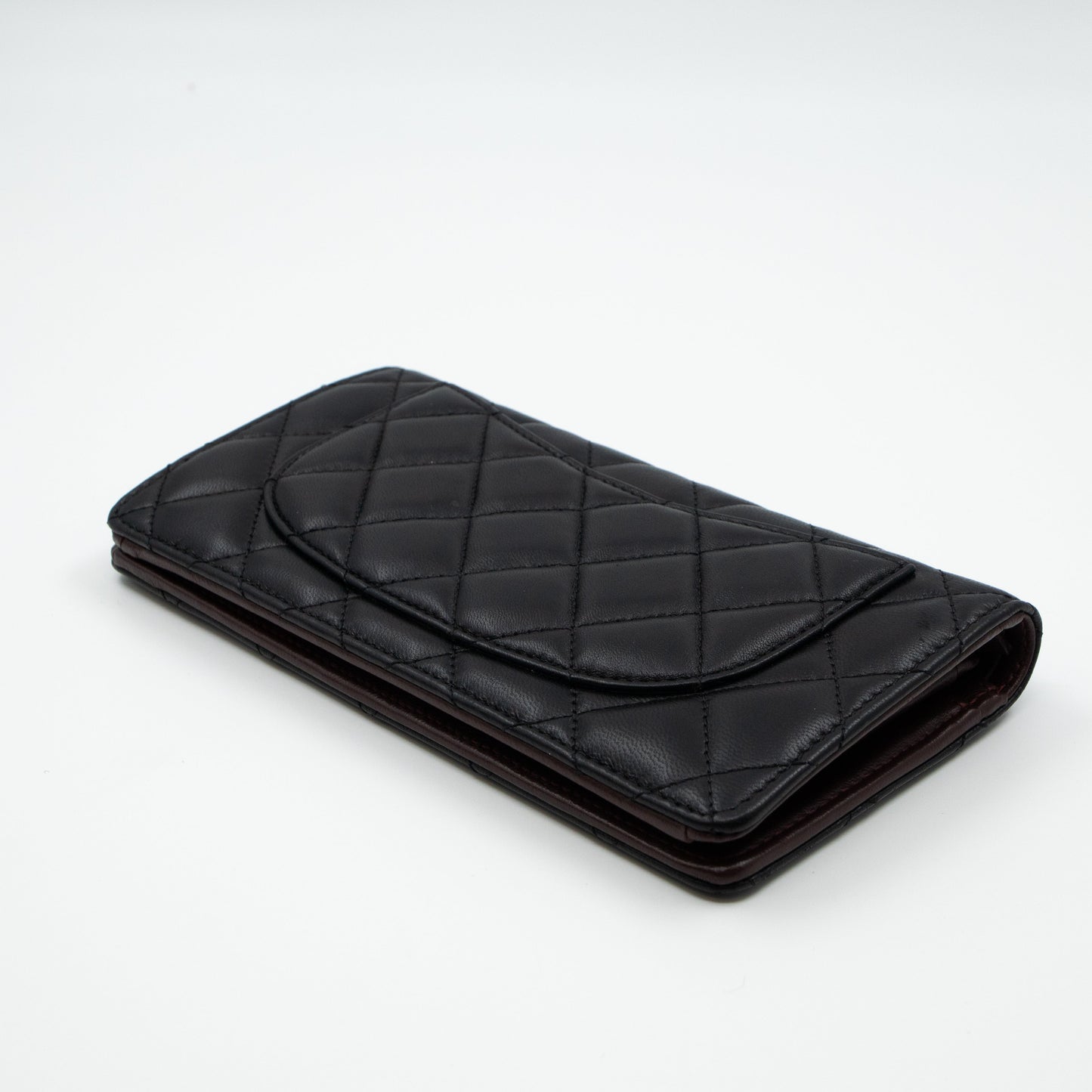 Classic Long Wallet Black Leather