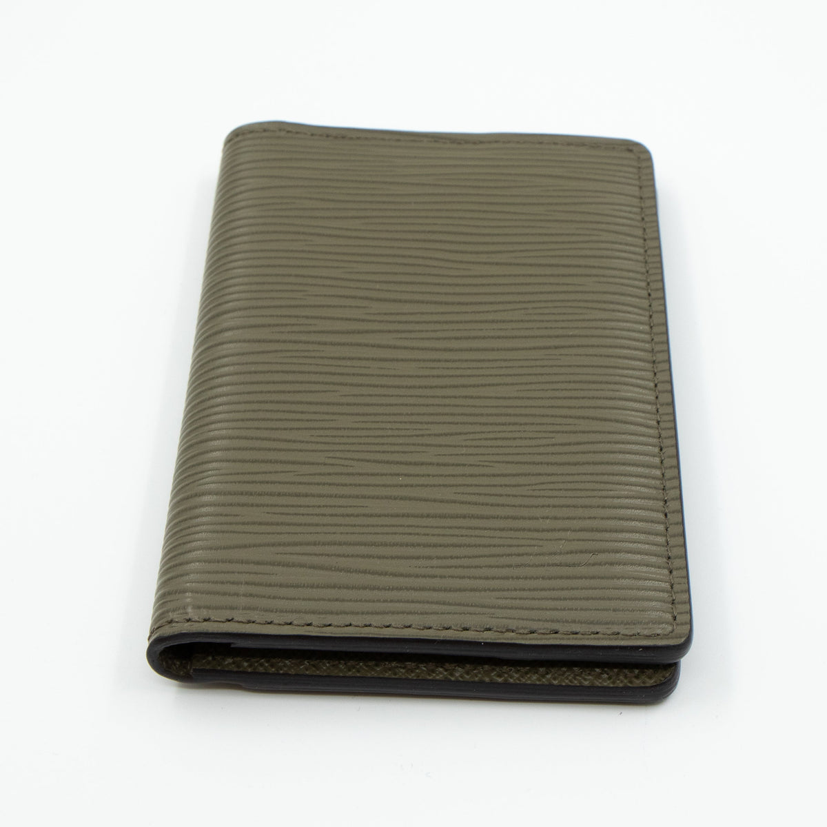 Louis-vuitton Pocket Organiser Khaki Epi Leather