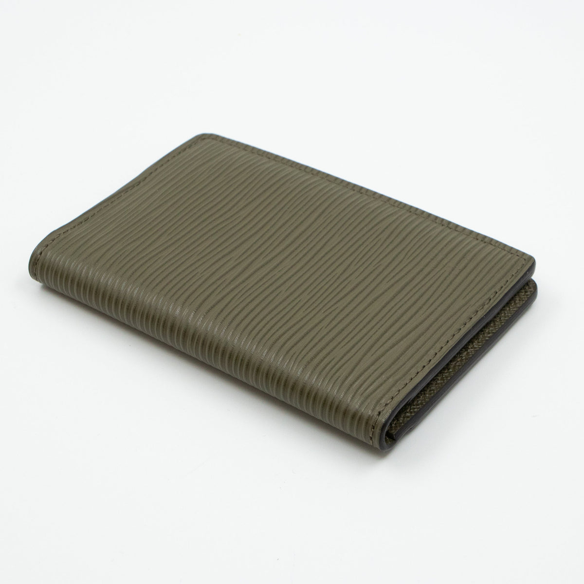 Louis-vuitton Pocket Organiser Khaki Epi Leather