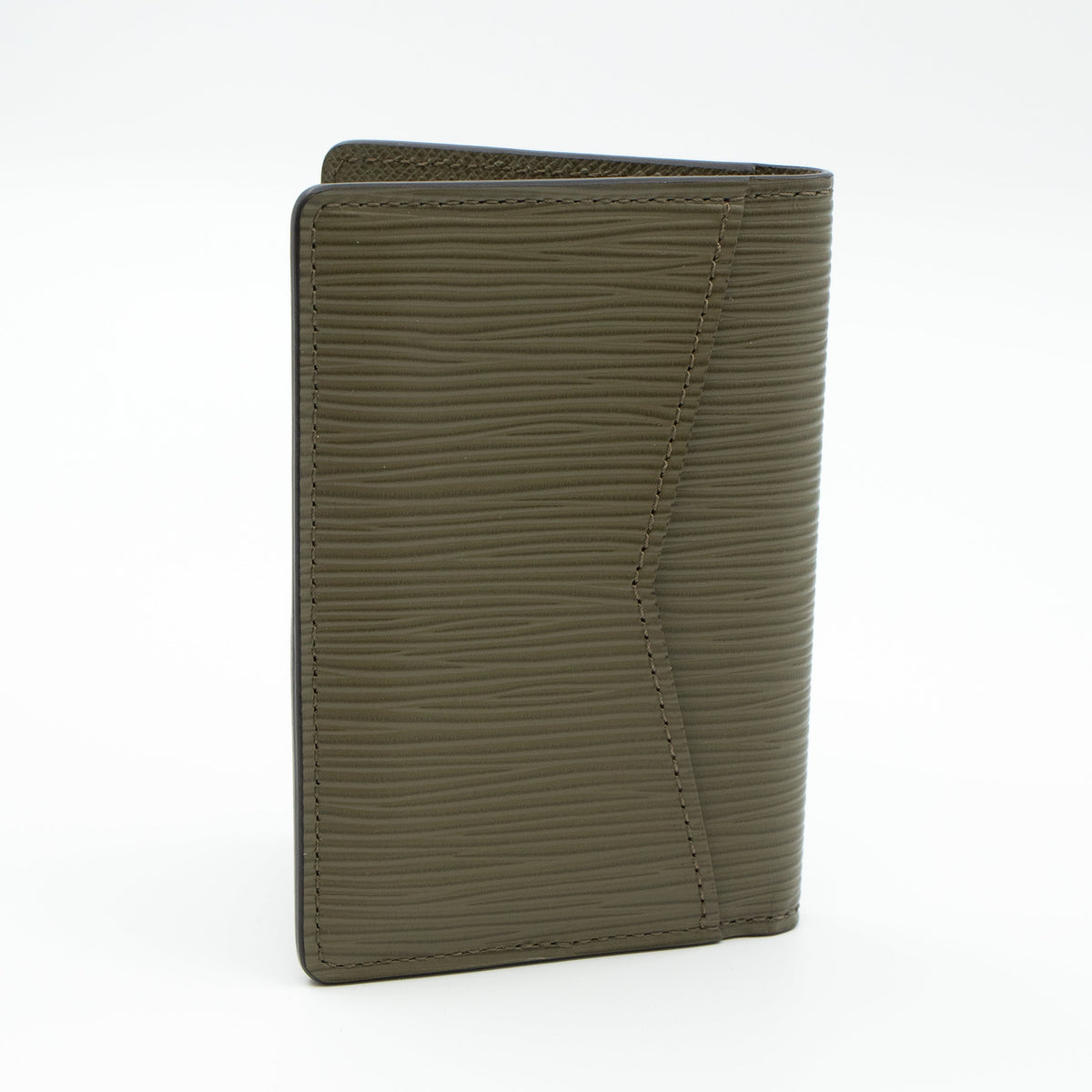 Louis-vuitton Pocket Organiser Khaki Epi Leather