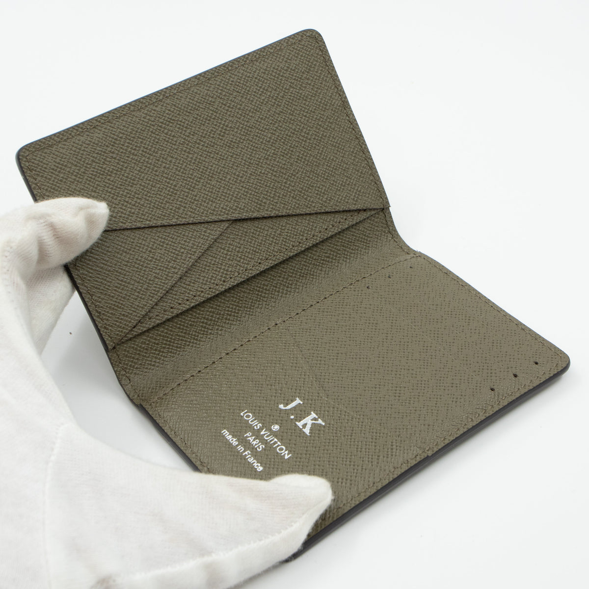 Louis-vuitton Pocket Organiser Khaki Epi Leather