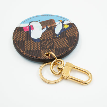 Louis-vuitton Illustre Charm Christmas Penguin Damier Ebene
