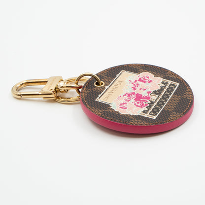 Louis-vuitton Illustre Charm Posies Damier Ebene
