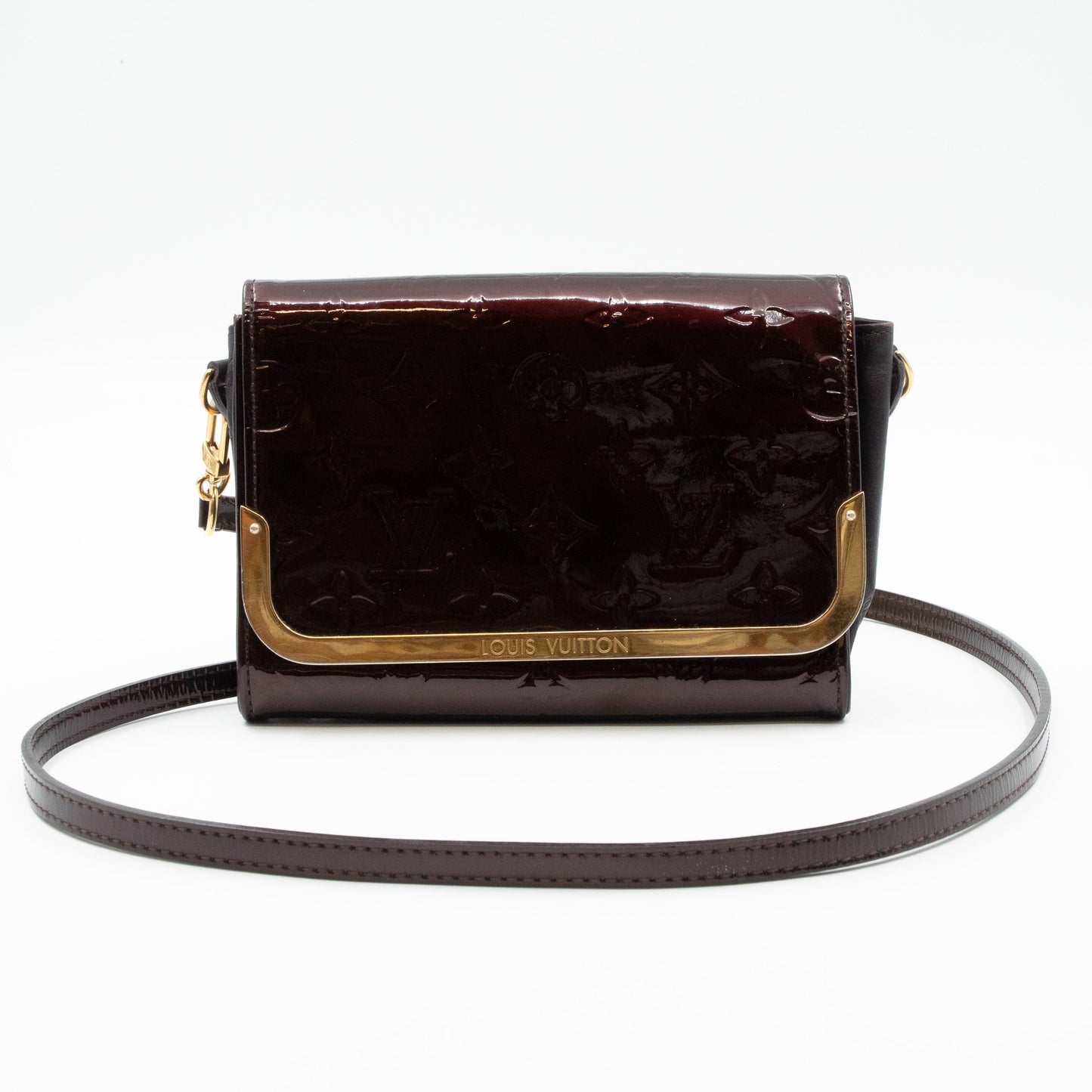 Louis-vuitton Rossmore PM Amarante Vernis
