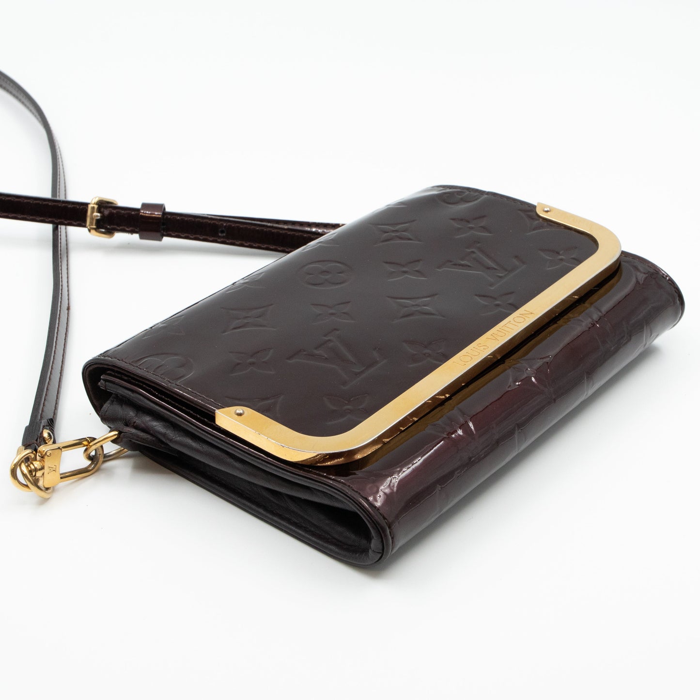 Louis-vuitton Rossmore PM Amarante Vernis