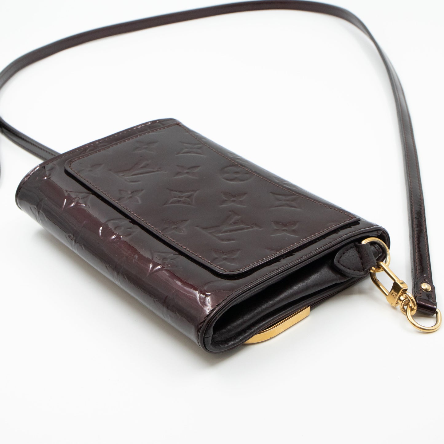 Louis-vuitton Rossmore PM Amarante Vernis