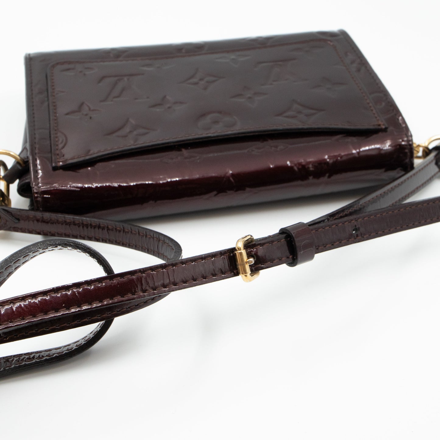 Louis-vuitton Rossmore PM Amarante Vernis