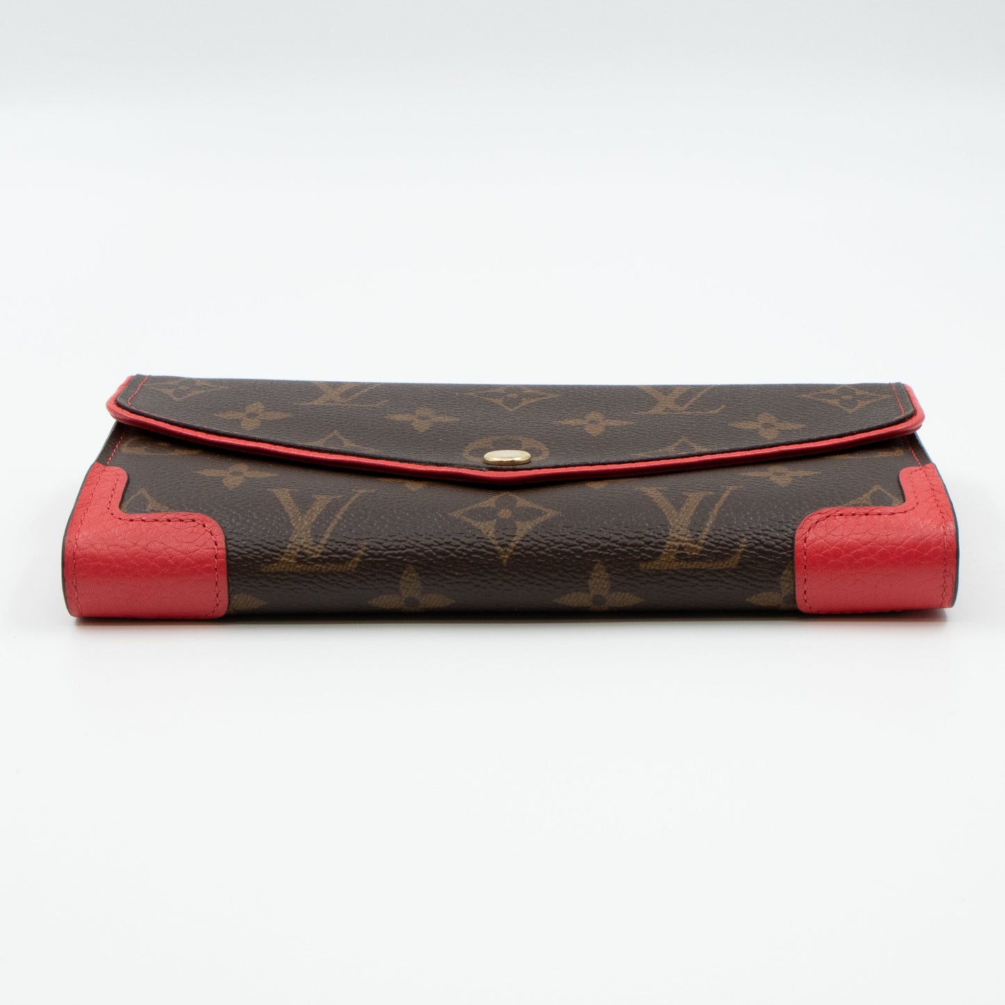 Louis-vuitton Sarah Wallet Retiro Monogram Red
