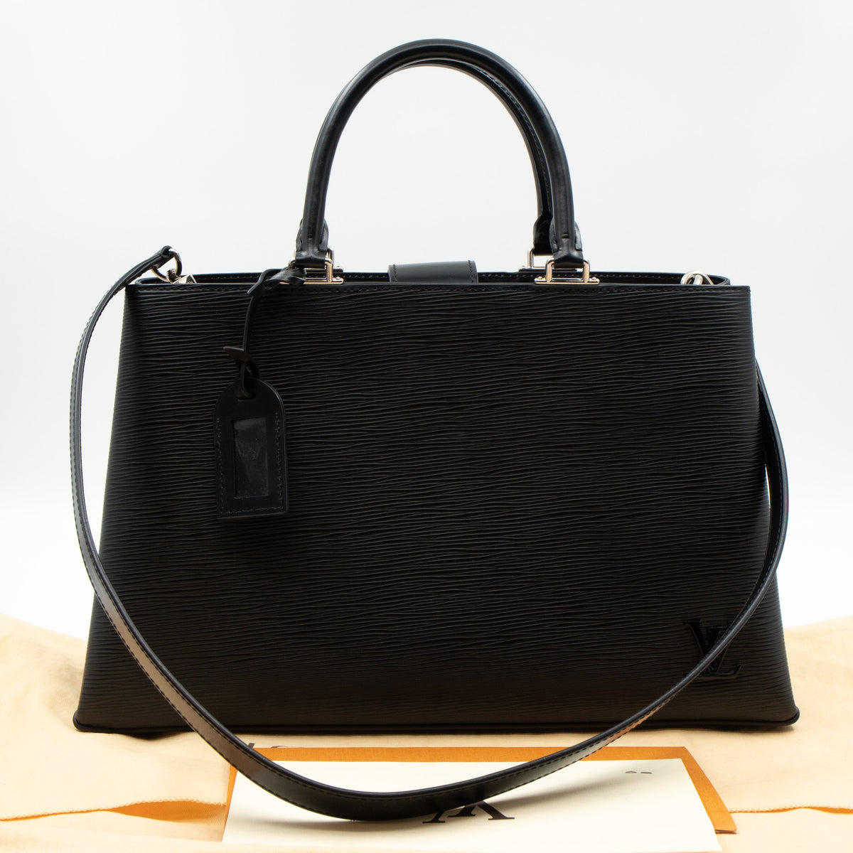 Louis-vuitton Kleber MM Black Epi Leather