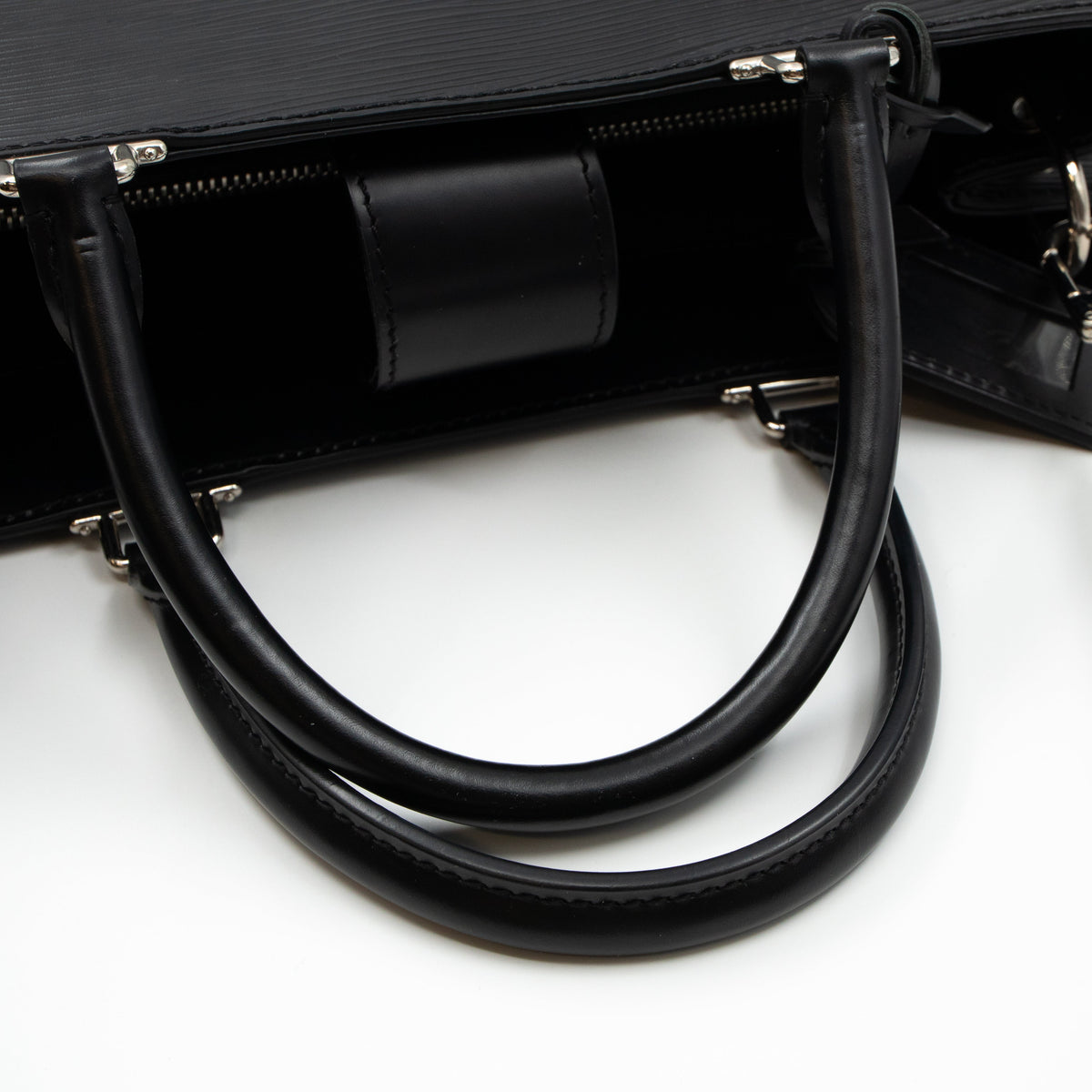 Louis-vuitton Kleber MM Black Epi Leather